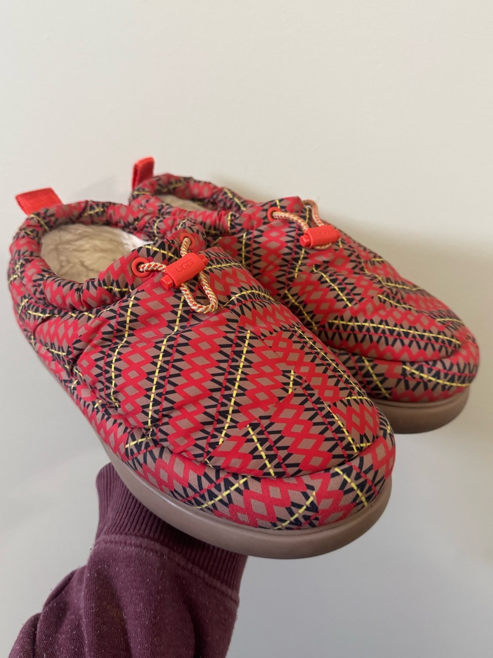 UGG Maxi Heritage braid slip on clogs - Picture 2 of 9